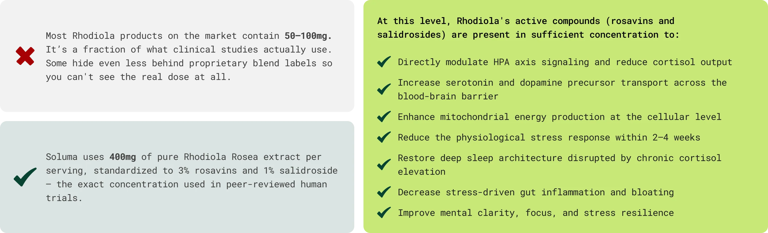 Why 400mg Rhodiola Rosea Dose Changes Everything